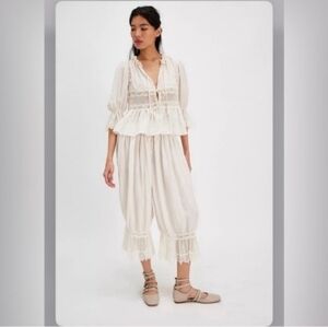 Free People Forever Young Set Top And Bottom